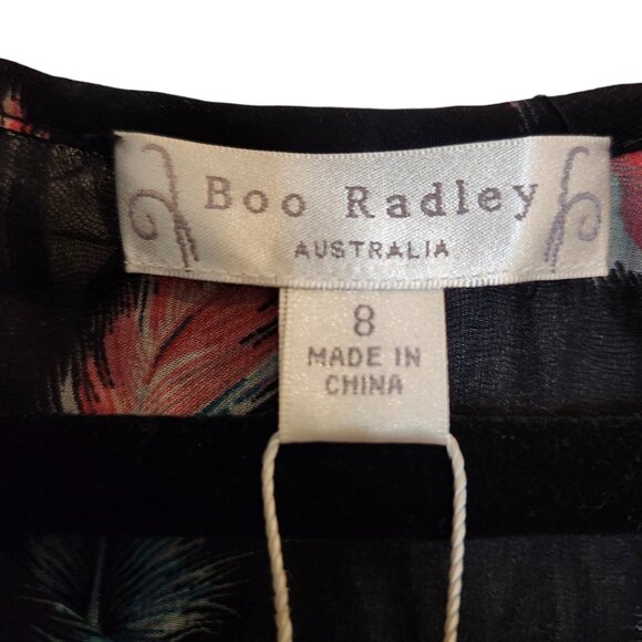 Boo Radley "Feather" Shift Dress Size 8 - Picture 5 of 6